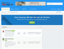 Tablet Screenshot of diendan.raovat.vn